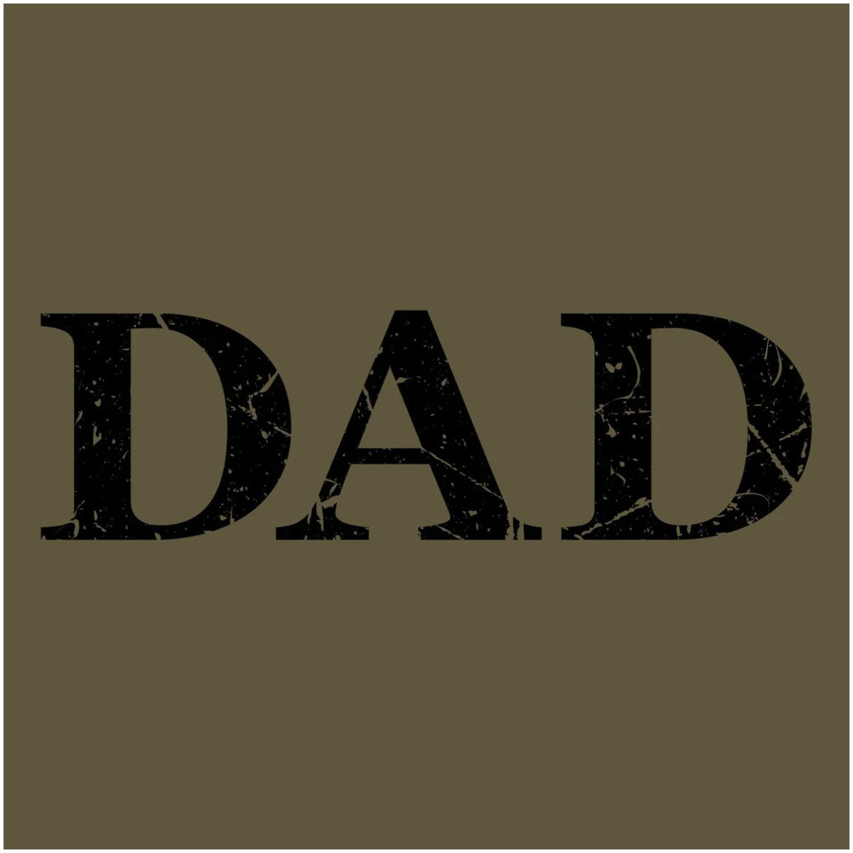 Grunt Style Dad Defined T-Shirt - Military Green/Black - Forza Sports