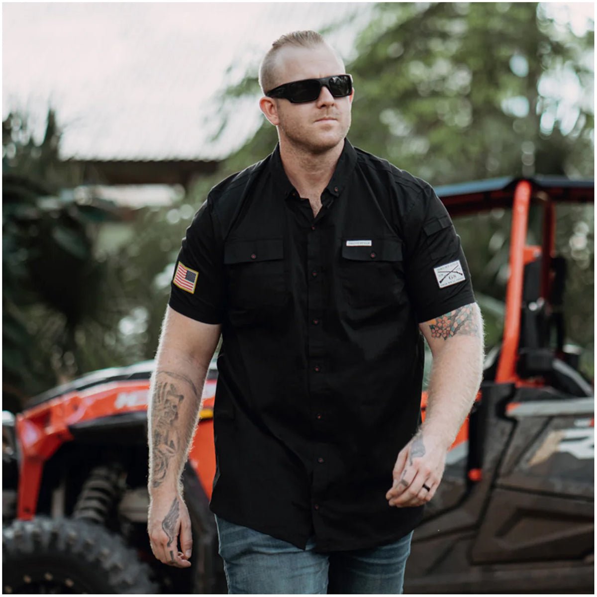 Grunt Style Garage Button Down Shirt - Forza Sports