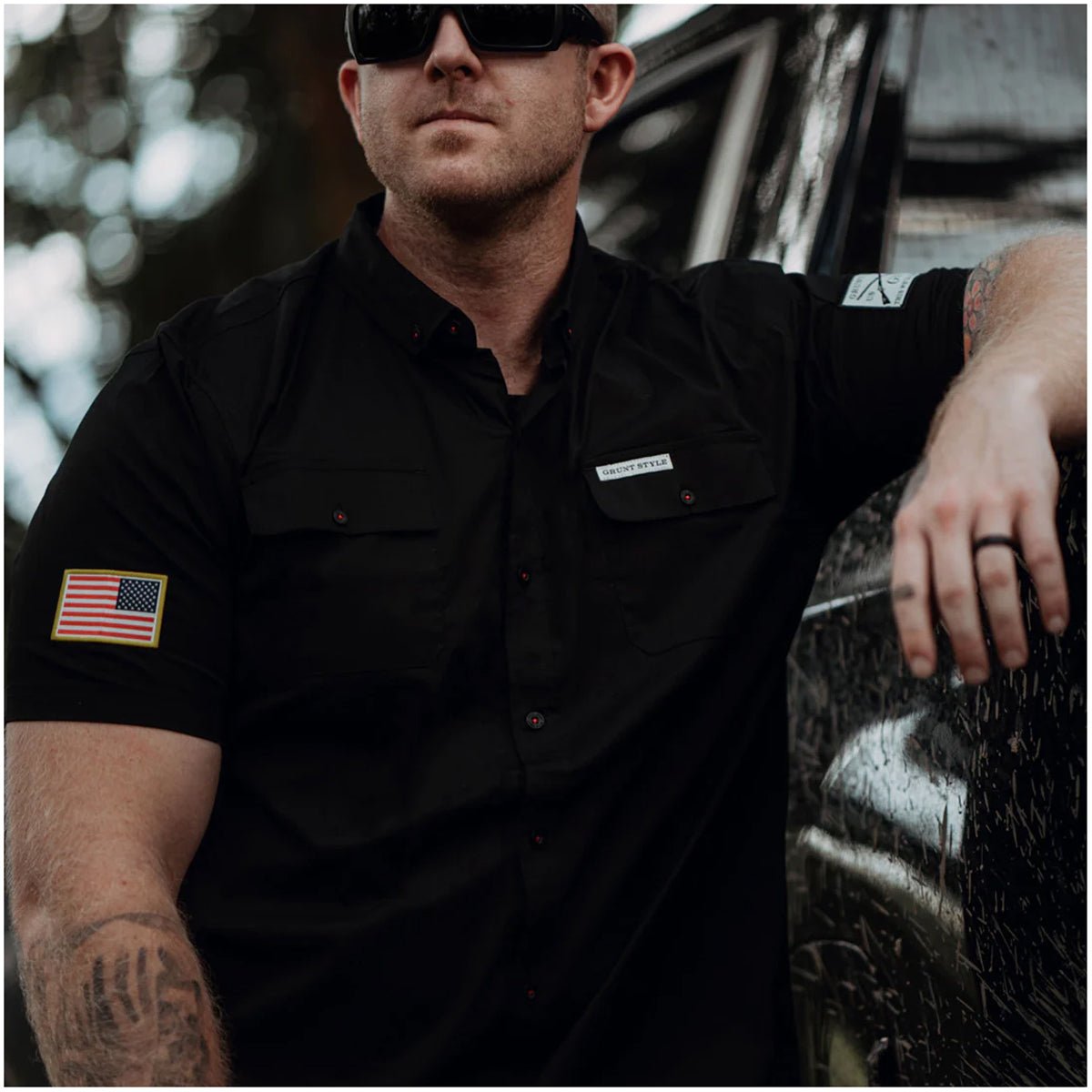 Grunt Style Garage Button Down Shirt - Forza Sports