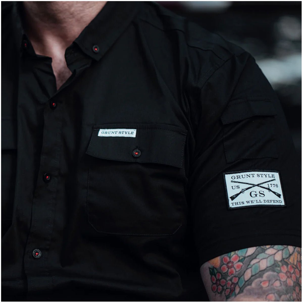 Grunt Style Garage Button Down Shirt - Forza Sports