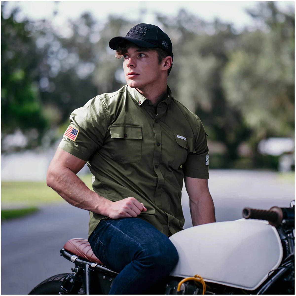 Grunt Style Garage Button Down Shirt - Forza Sports