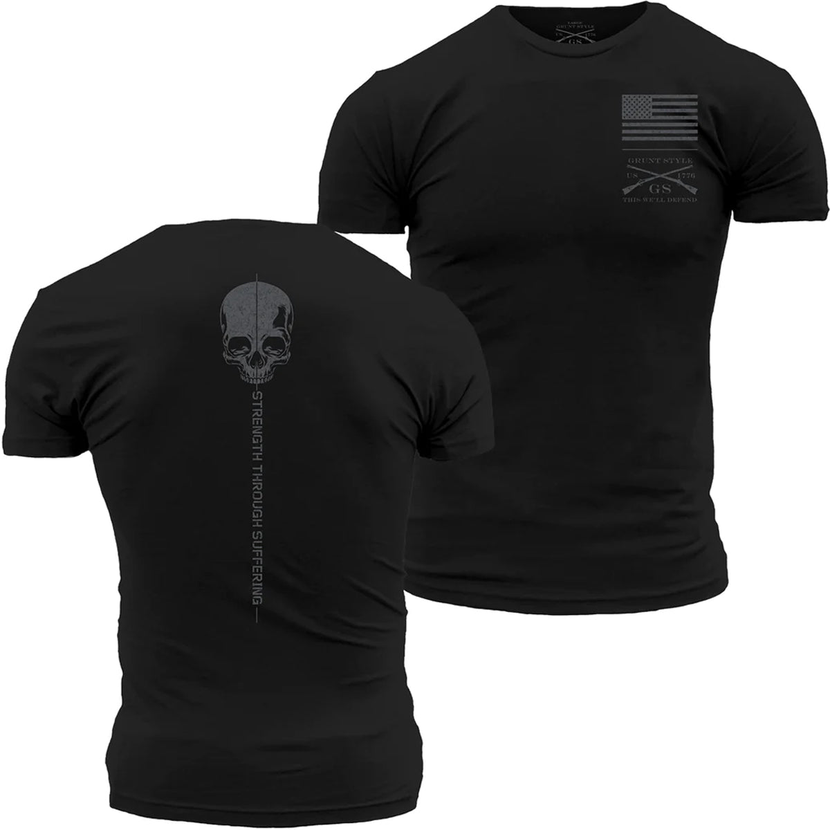 Grunt Style Strength Through Suffering Training T-Shirt - Forza Sports