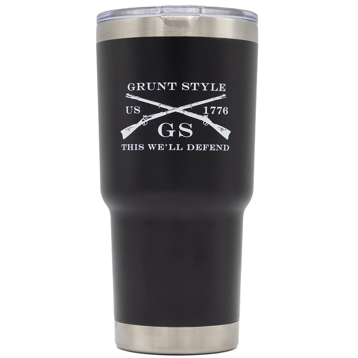 Grunt Style Mom Defined Vacuum Insulated Stainless Steel Tumbler - Black - Forza Sports