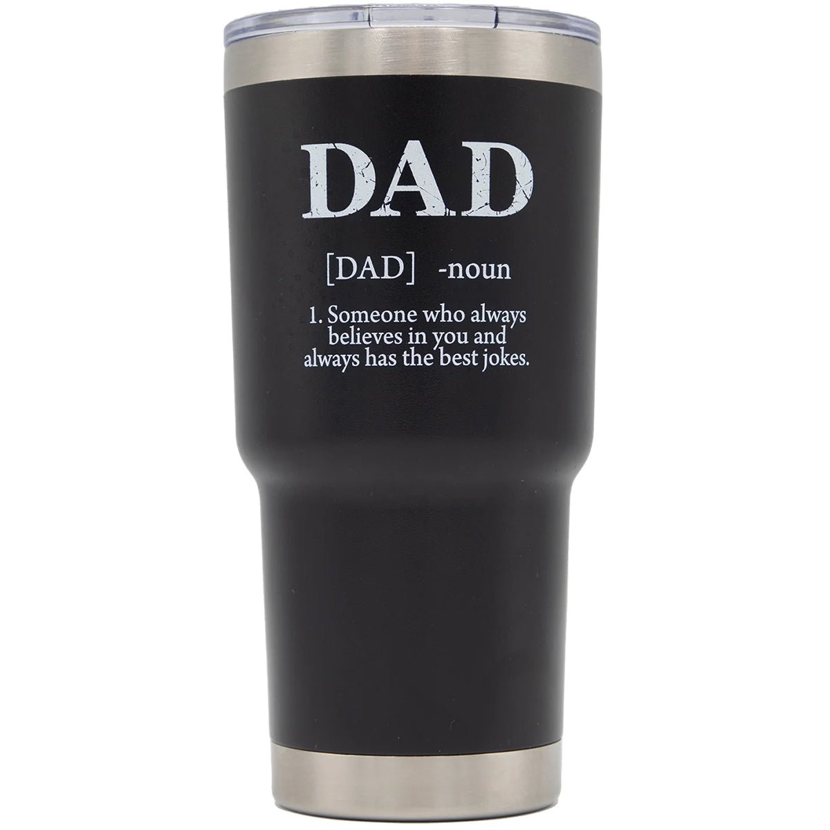 Grunt Style Dad Defined Vacuum Insulated Stainless Steel Tumbler - Black - Forza Sports
