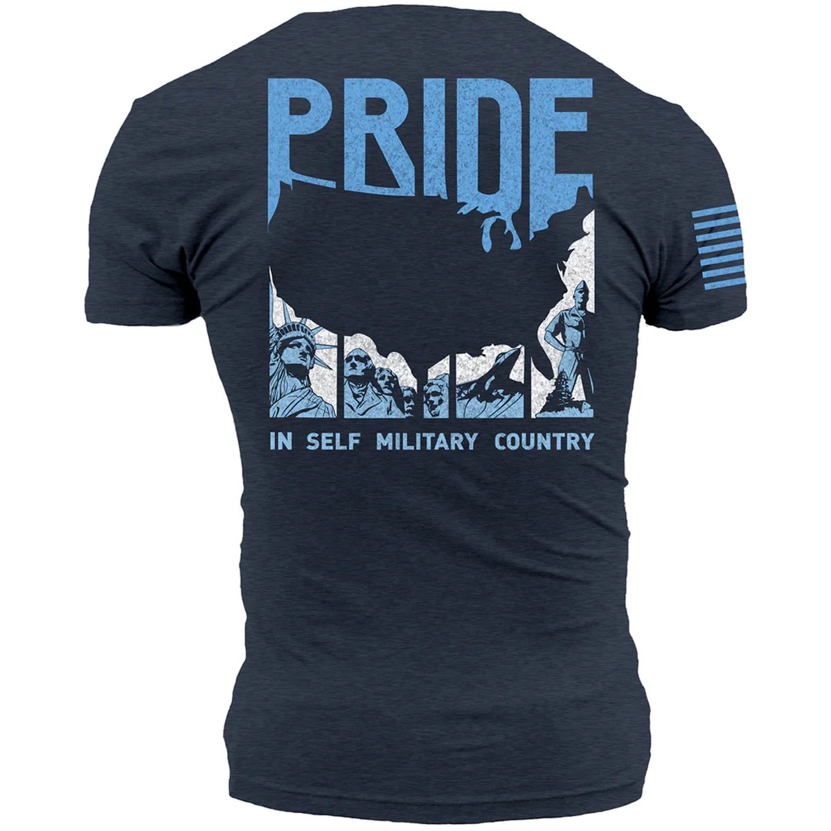 Grunt Style Land Of Liberty T-Shirt - Forza Sports