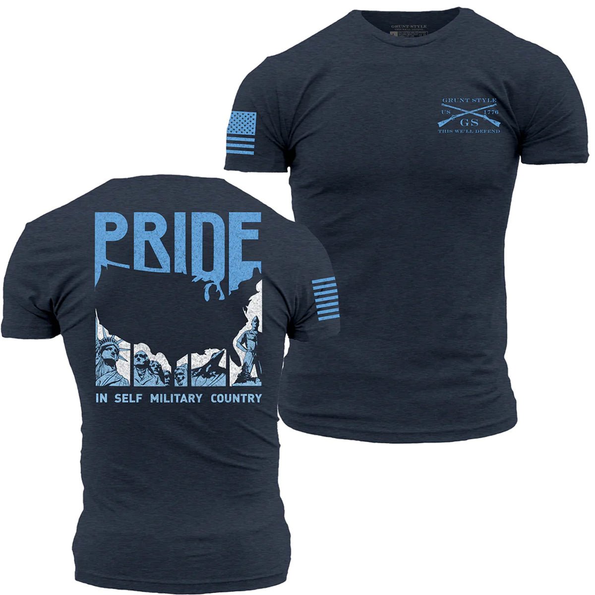 Grunt Style Land Of Liberty T-Shirt - Forza Sports