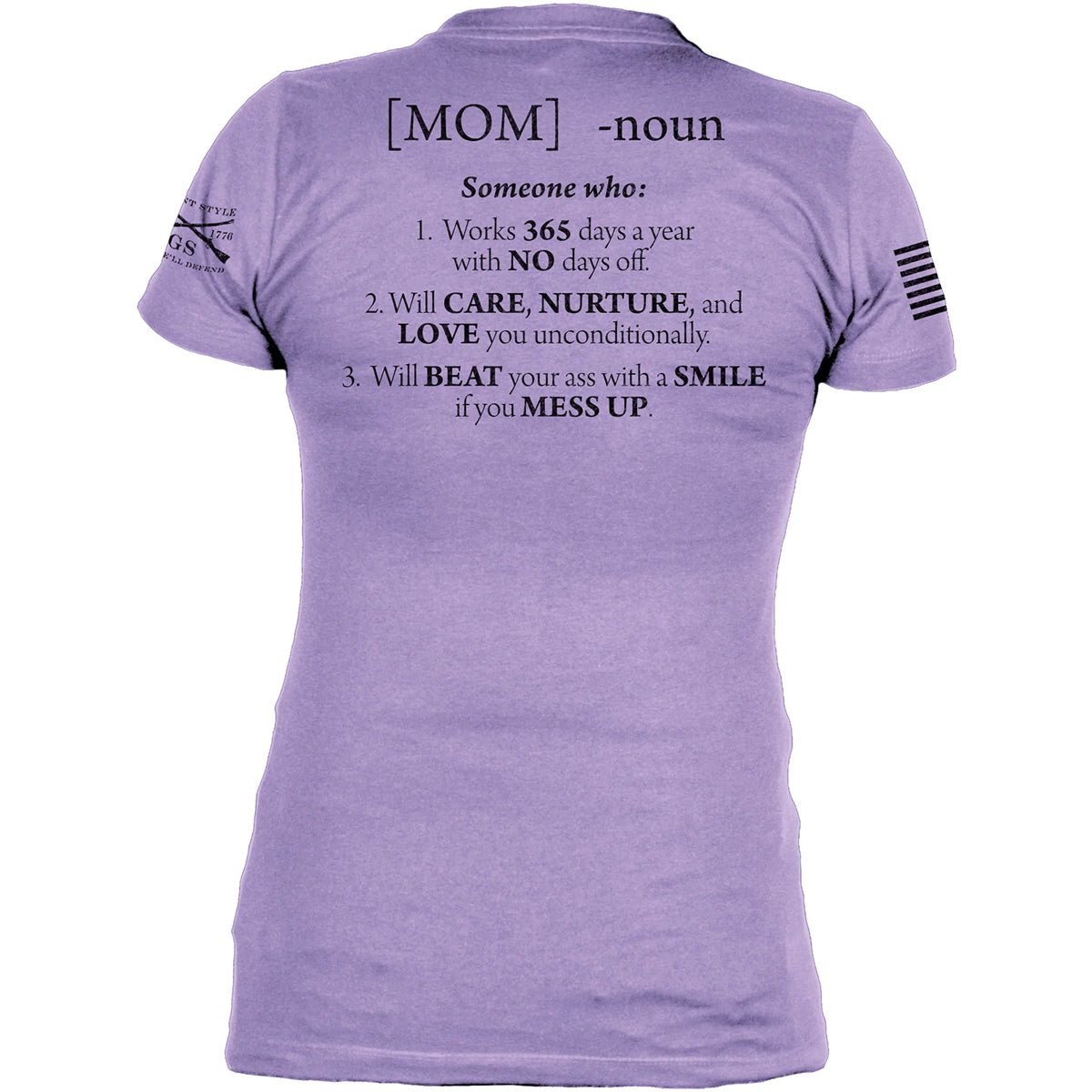 Grunt Style Women's Mom Defined V - Neck T-Shirt - Forza Sports
