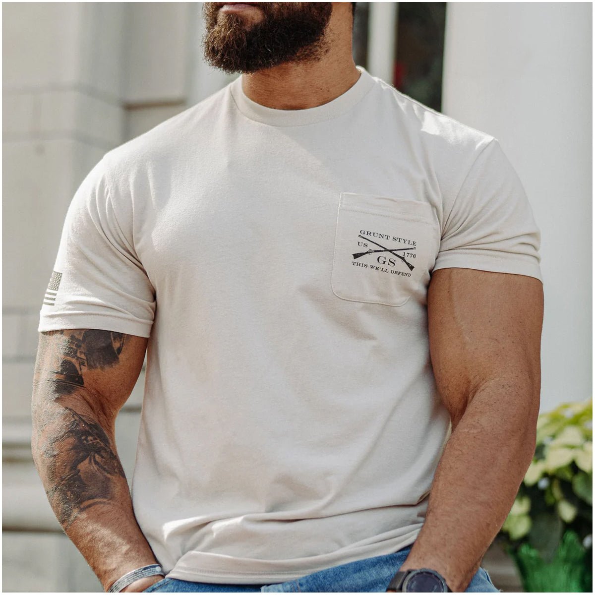 Grunt Style Basic Pocket T-Shirt - Forza Sports