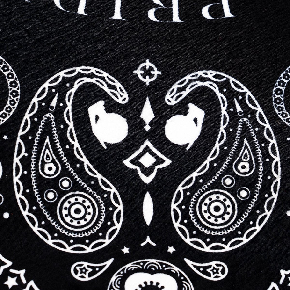 Grunt Style Death Paisley Bandana - Black - Forza Sports