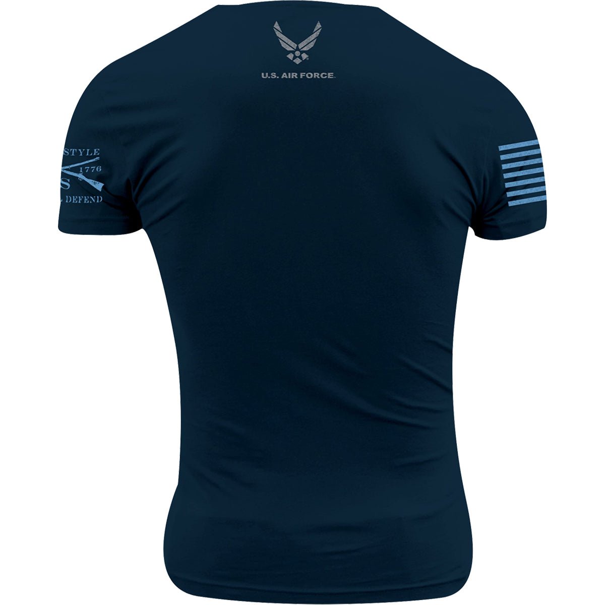 Grunt Style USAF - Fly, Fight, Win T-Shirt - Midnight Navy - Forza Sports