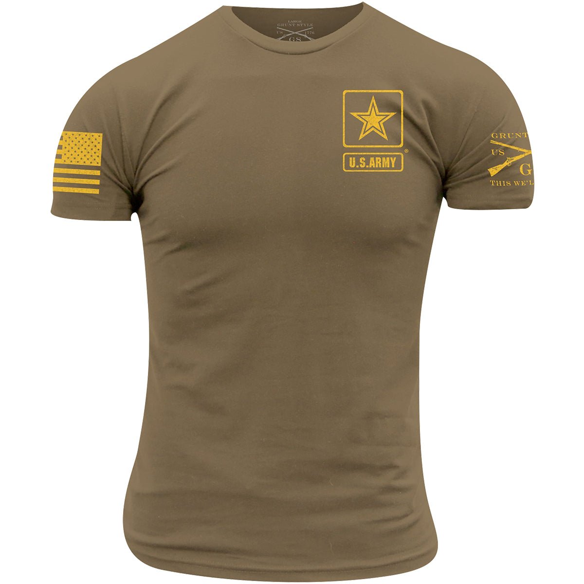Grunt Style Army - Jump T-Shirt - Military Green - Forza Sports