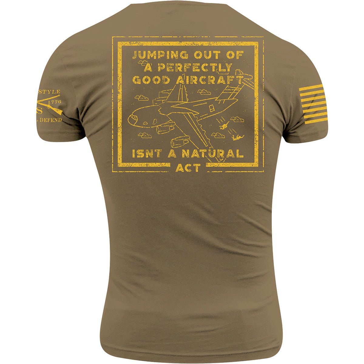 Grunt Style Army - Jump T-Shirt - Military Green - Forza Sports