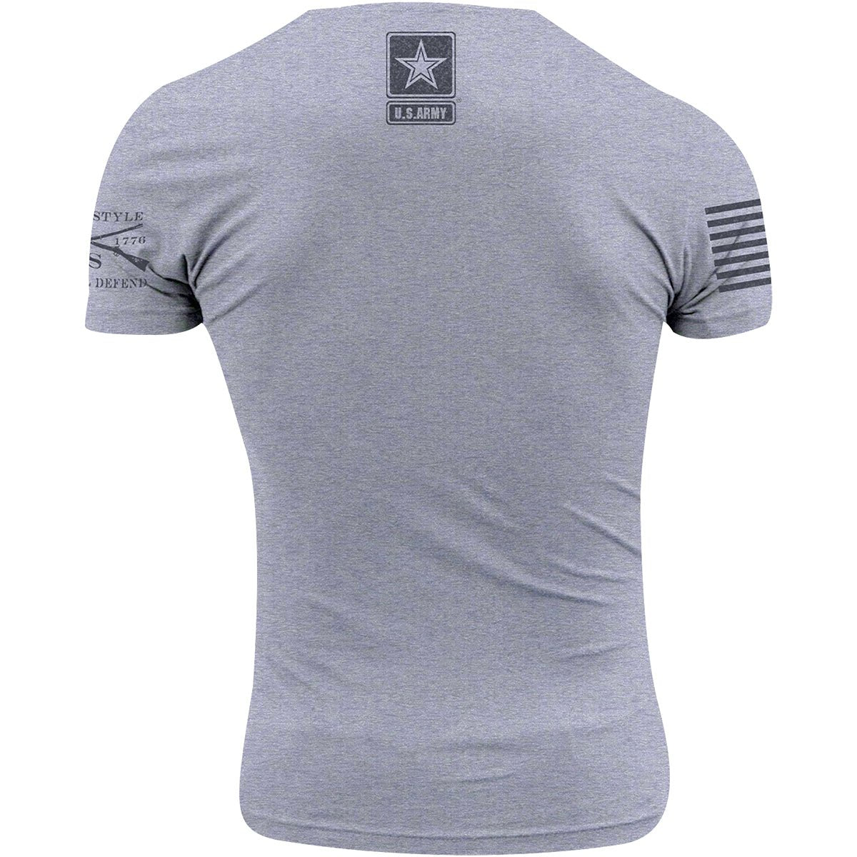 Grunt Style Army - Est. 1775 T-Shirt - Heather Gray - Forza Sports