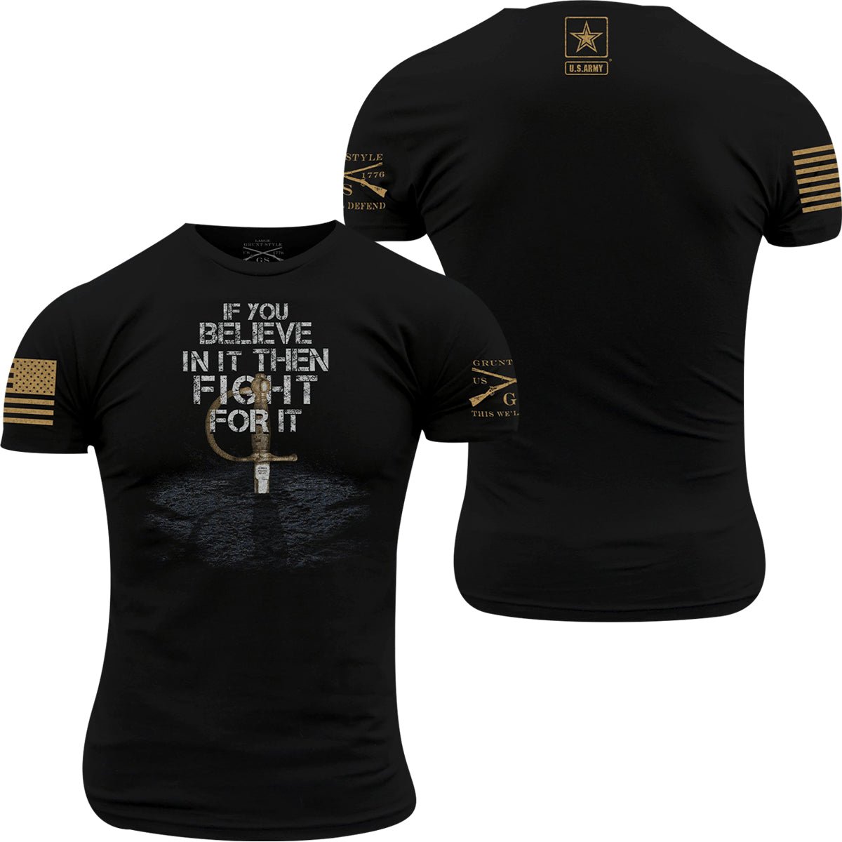 Grunt Style Army - Fight For It T-Shirt - Forza Sports