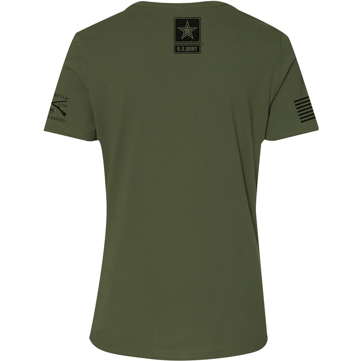 Grunt Style Women's Army - Est. 1775 Relaxed Fit T-Shirt - Military Green - Forza Sports