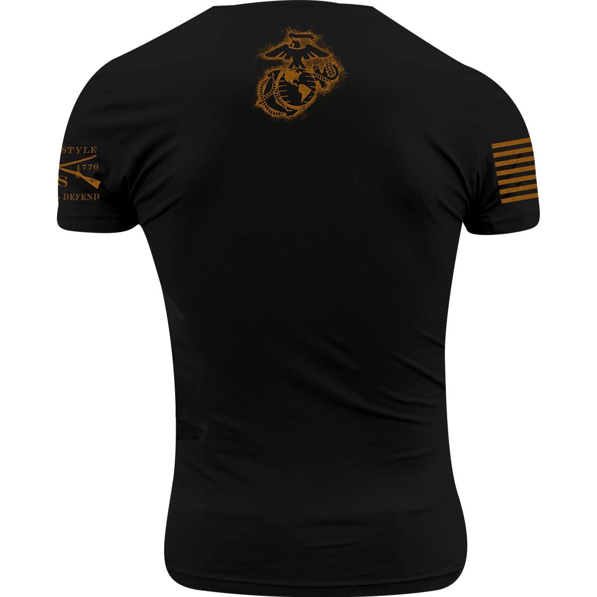 Grunt Style USMC - My Oath Never Ends T-Shirt - Black - Forza Sports