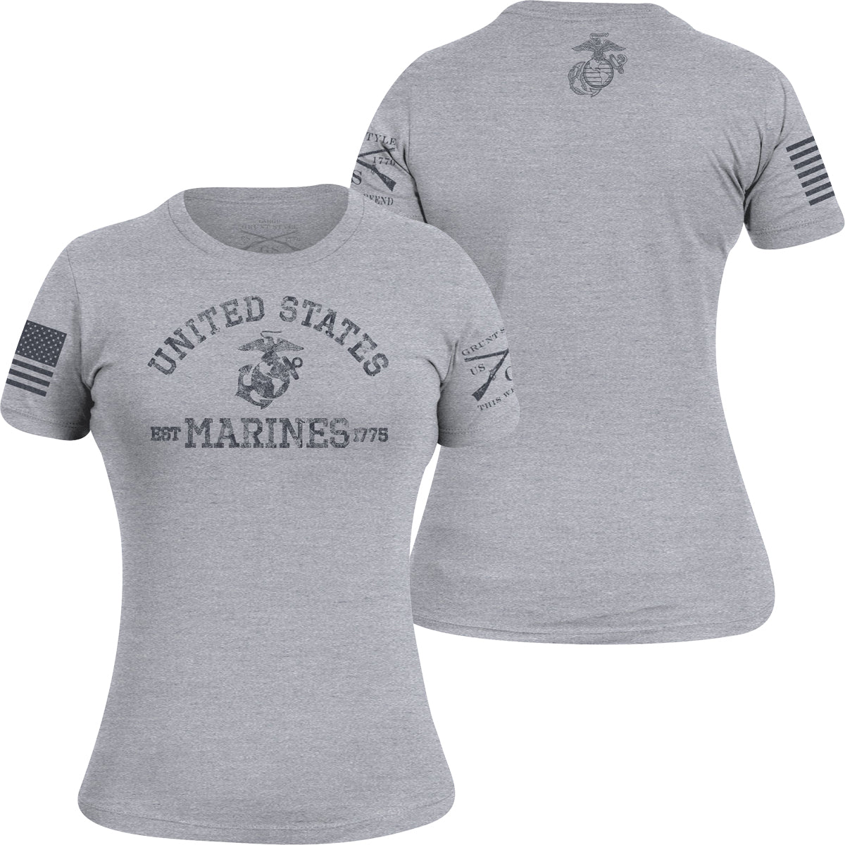 Grunt Style Women's USMC - Est. 1775 T-Shirt Grunt Style