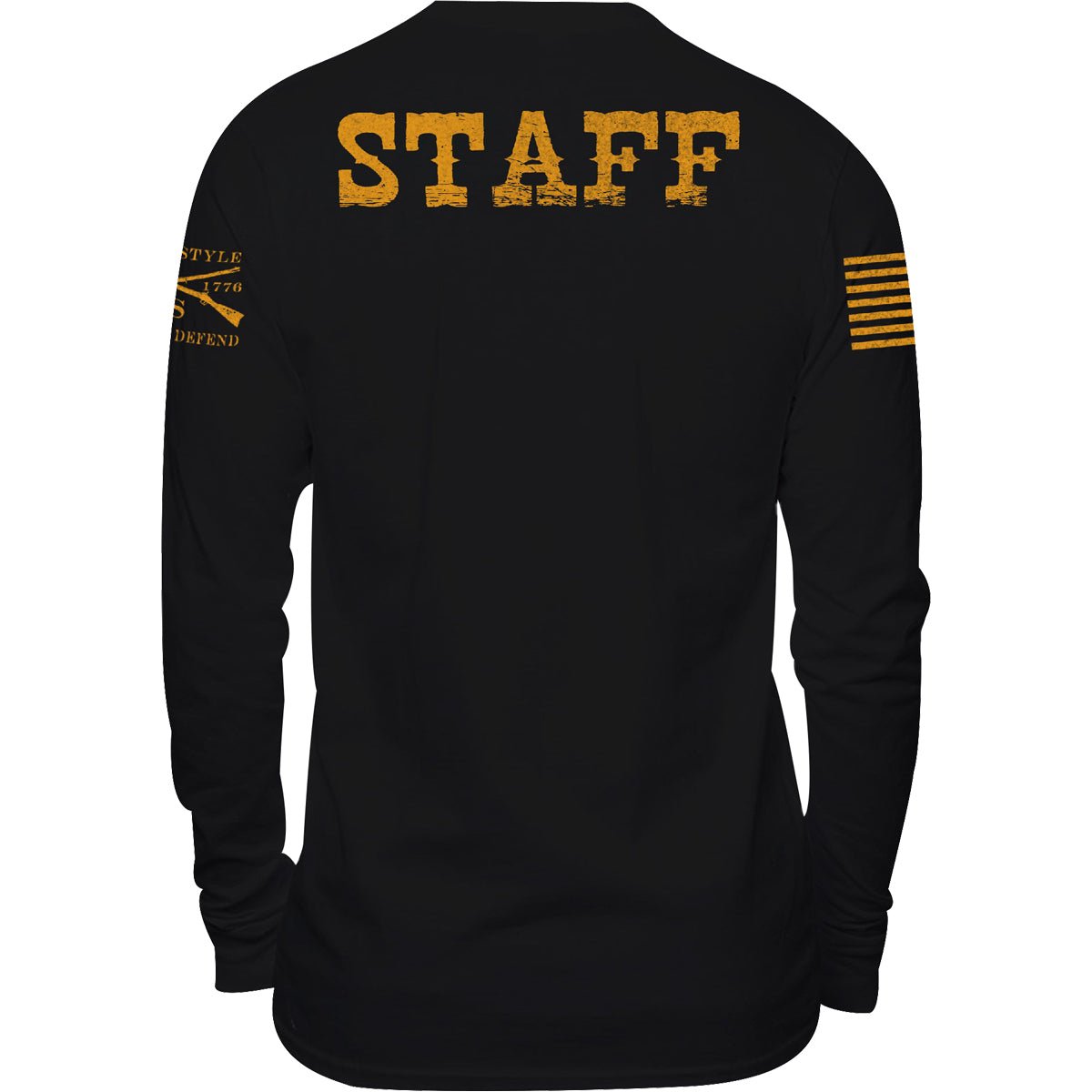 Grunt Style USMC - Tun Tavern Staff Long Sleeve T-Shirt - Black - Forza Sports