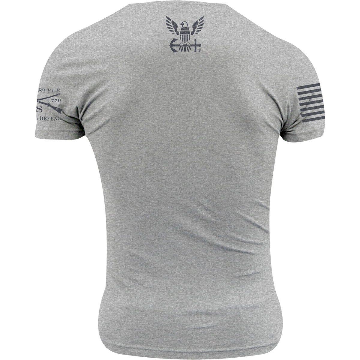 Grunt Style USN - Est. 1775 T-Shirt - Athletic Heather - Forza Sports