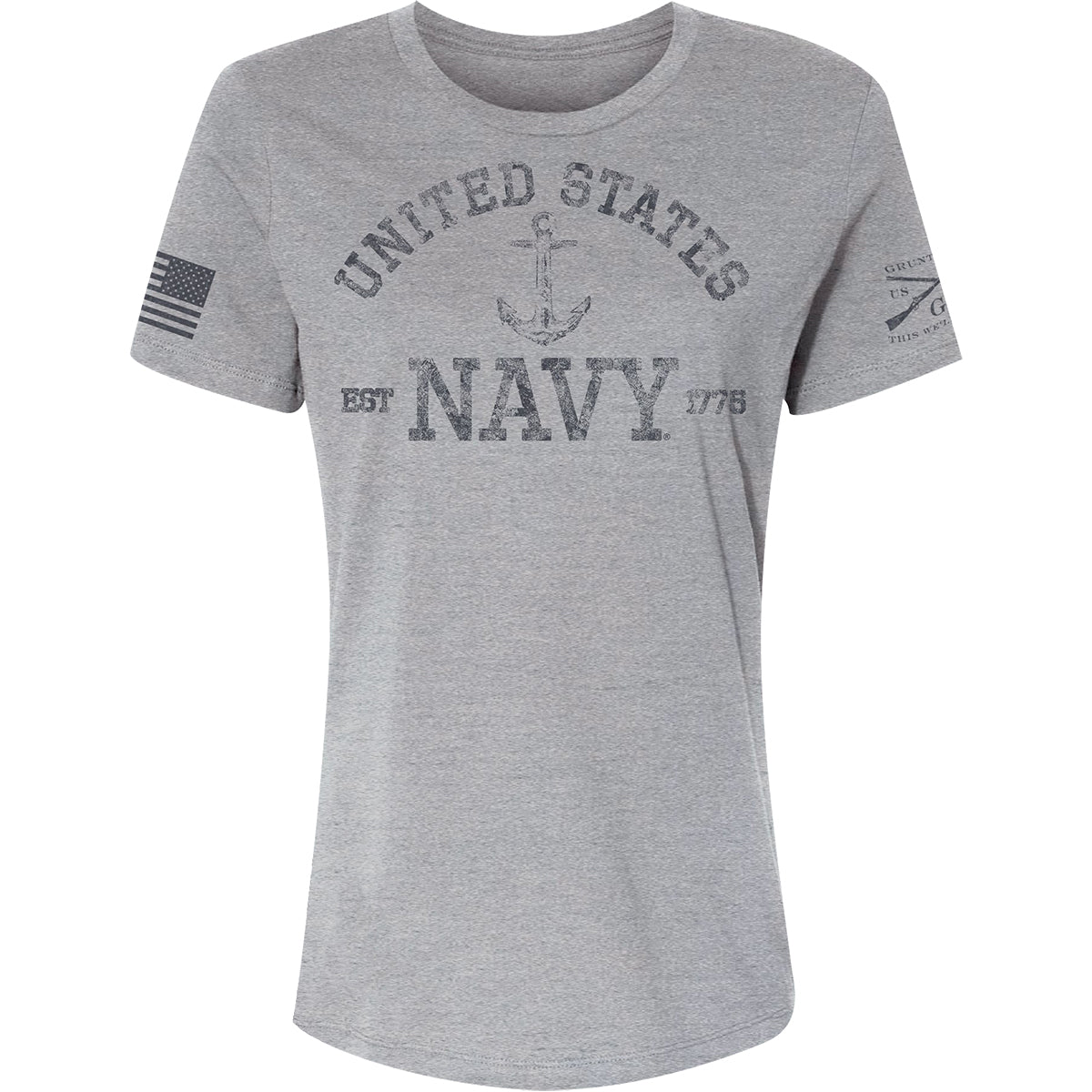 Grunt Style Women's USN - Est. 1775 Relaxed Fit T-Shirt - Forza Sports