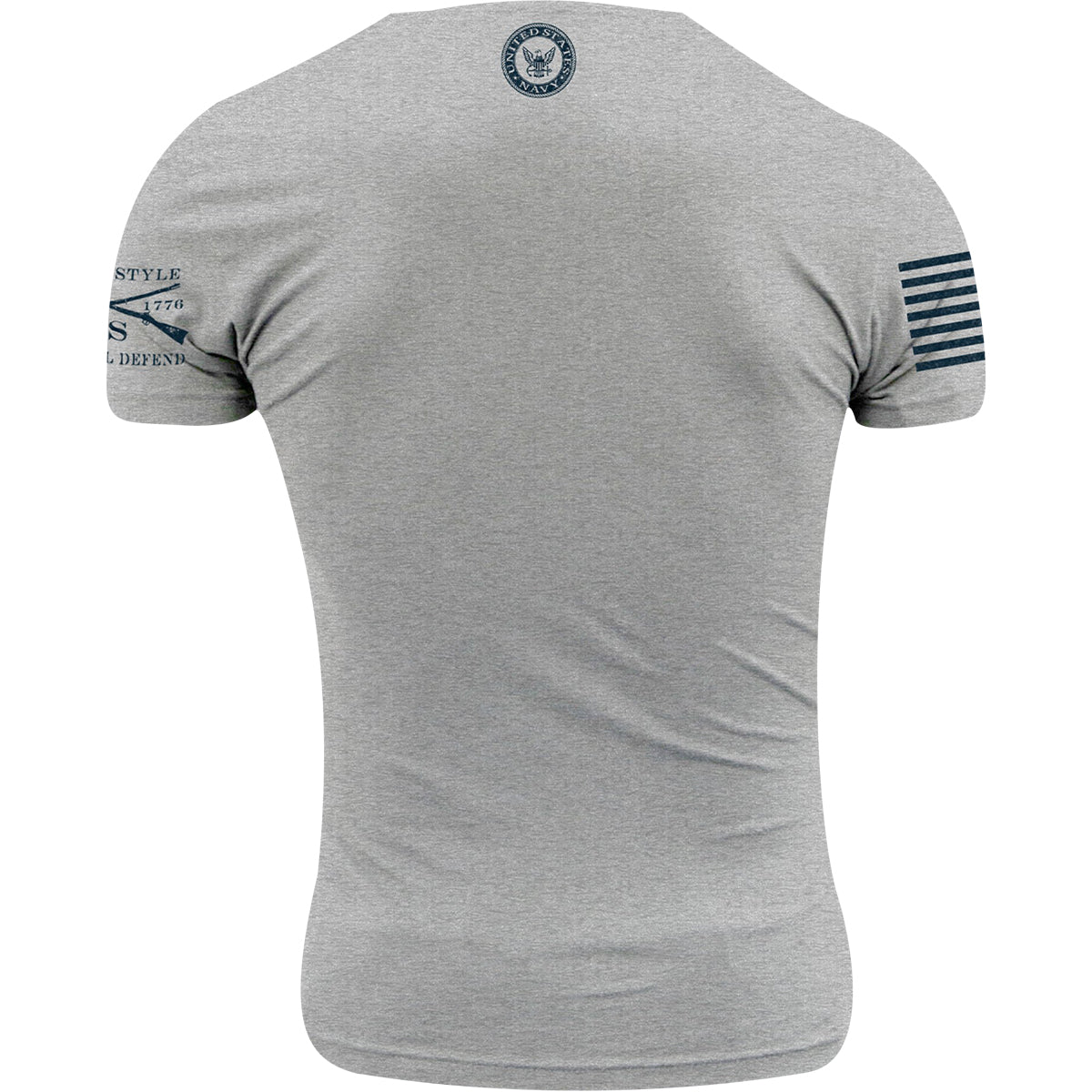 Grunt Style USN - Holdfast Mateys T-Shirt - Athletic Heather - Forza Sports