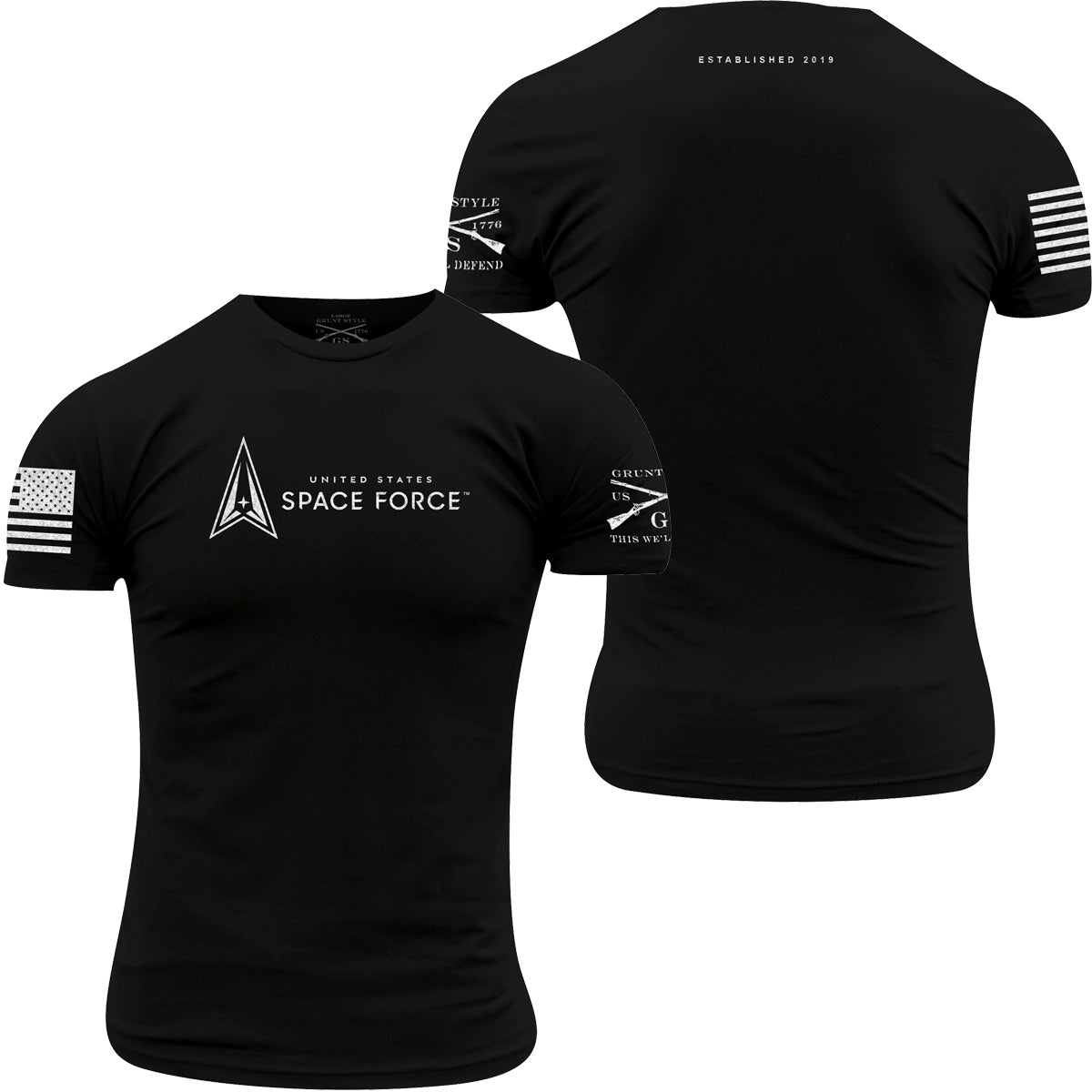 Grunt Style USSF - Est. 2019 T-Shirt - Midnight Navy - Forza Sports