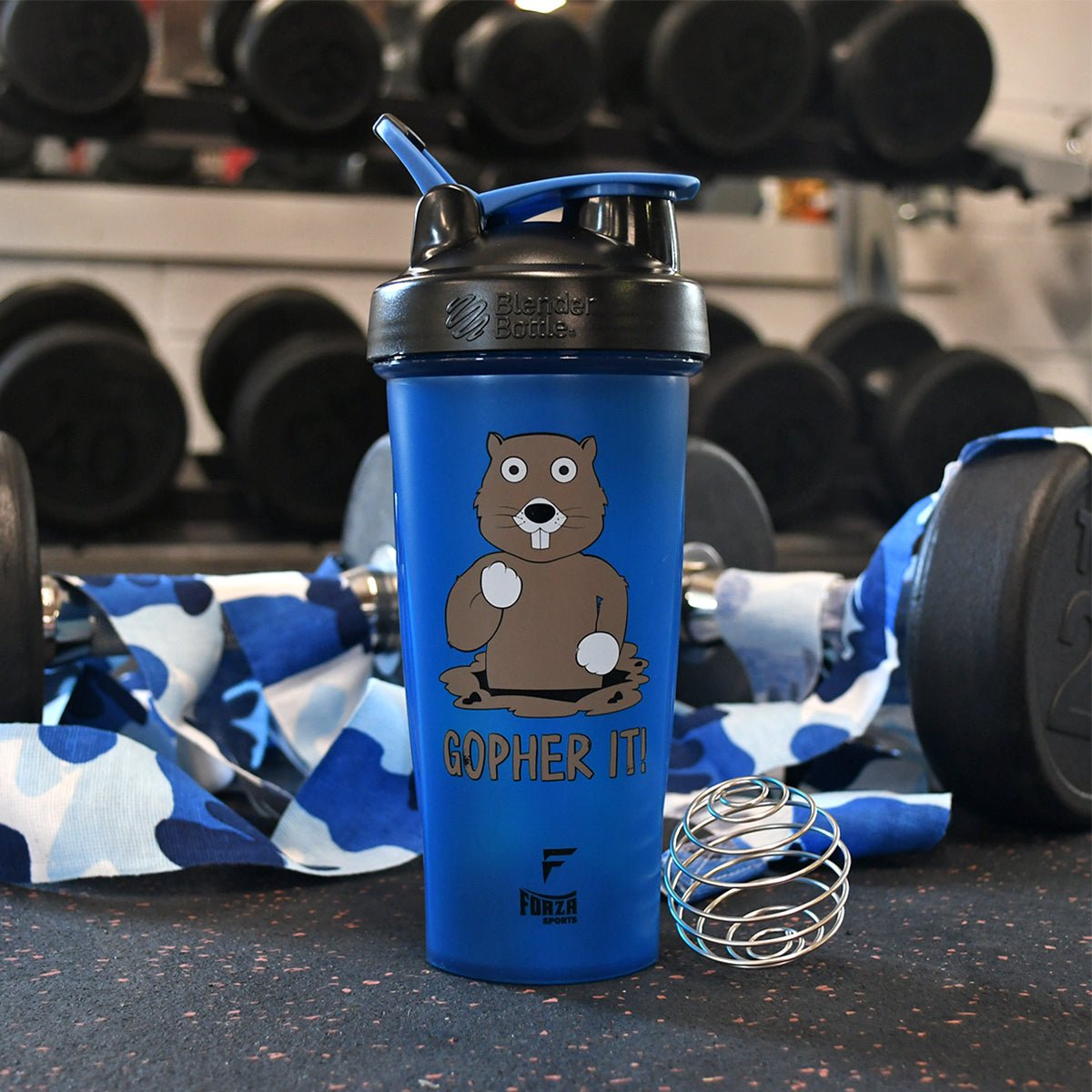Blender Bottle x Forza Sports Classic 28 oz. Shaker Mixer Cup with Loop Top - Forza Sports