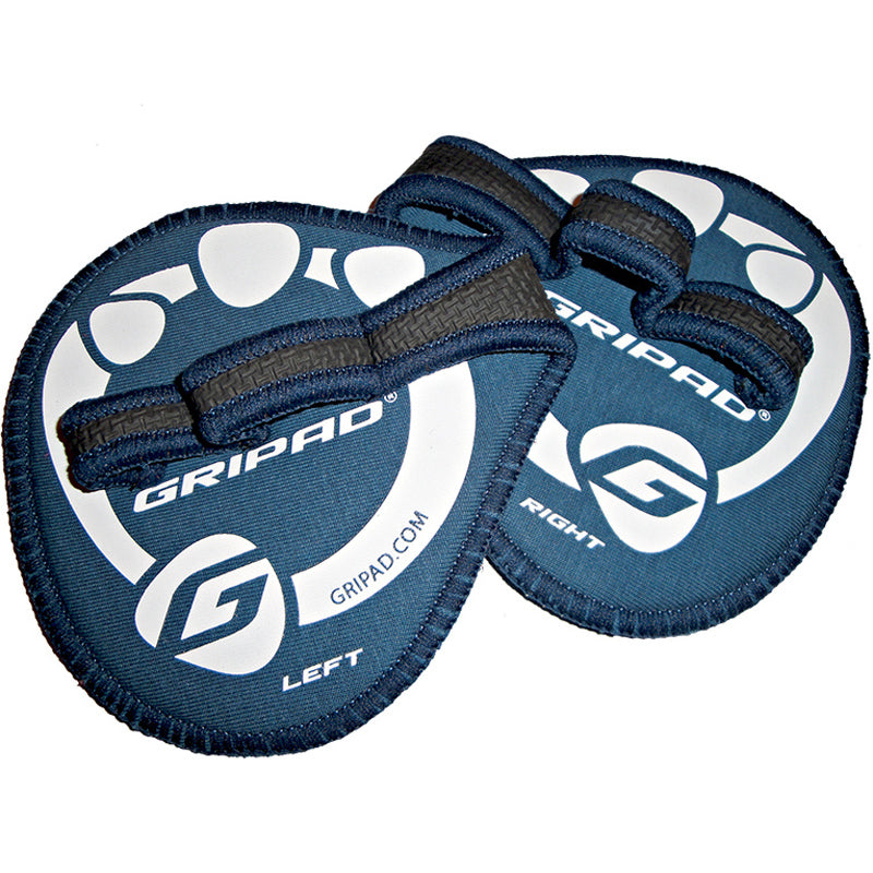 Gripad Weight Lifting Hand Grip Gloves - Blue