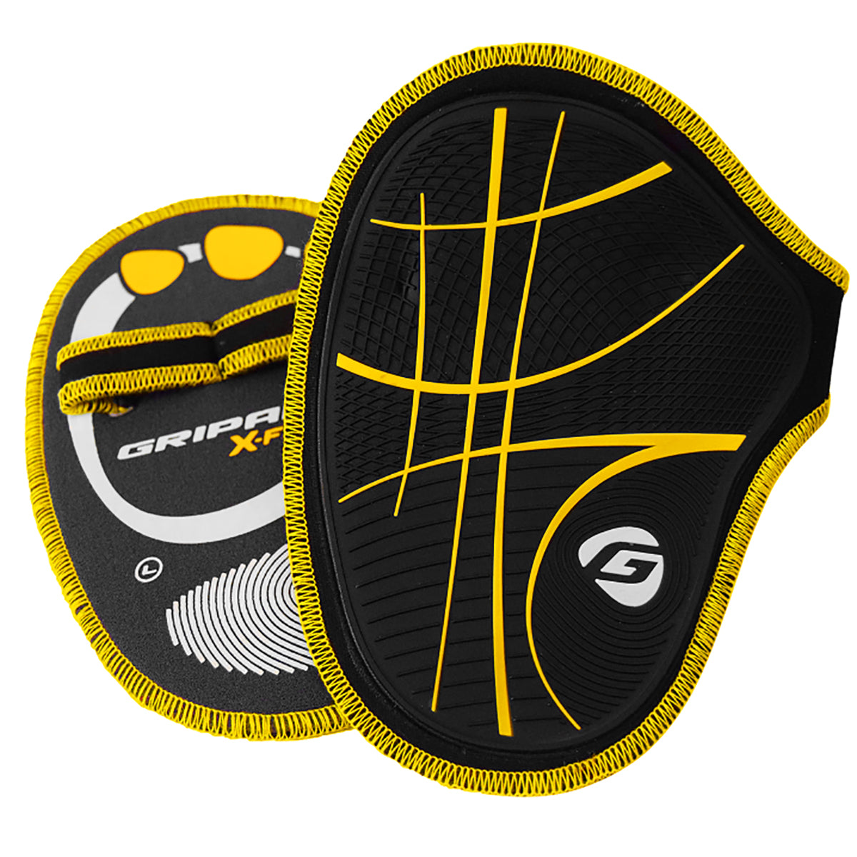 Gripad RX Crossfit Workout Weight Lifting Gloves - Yellow