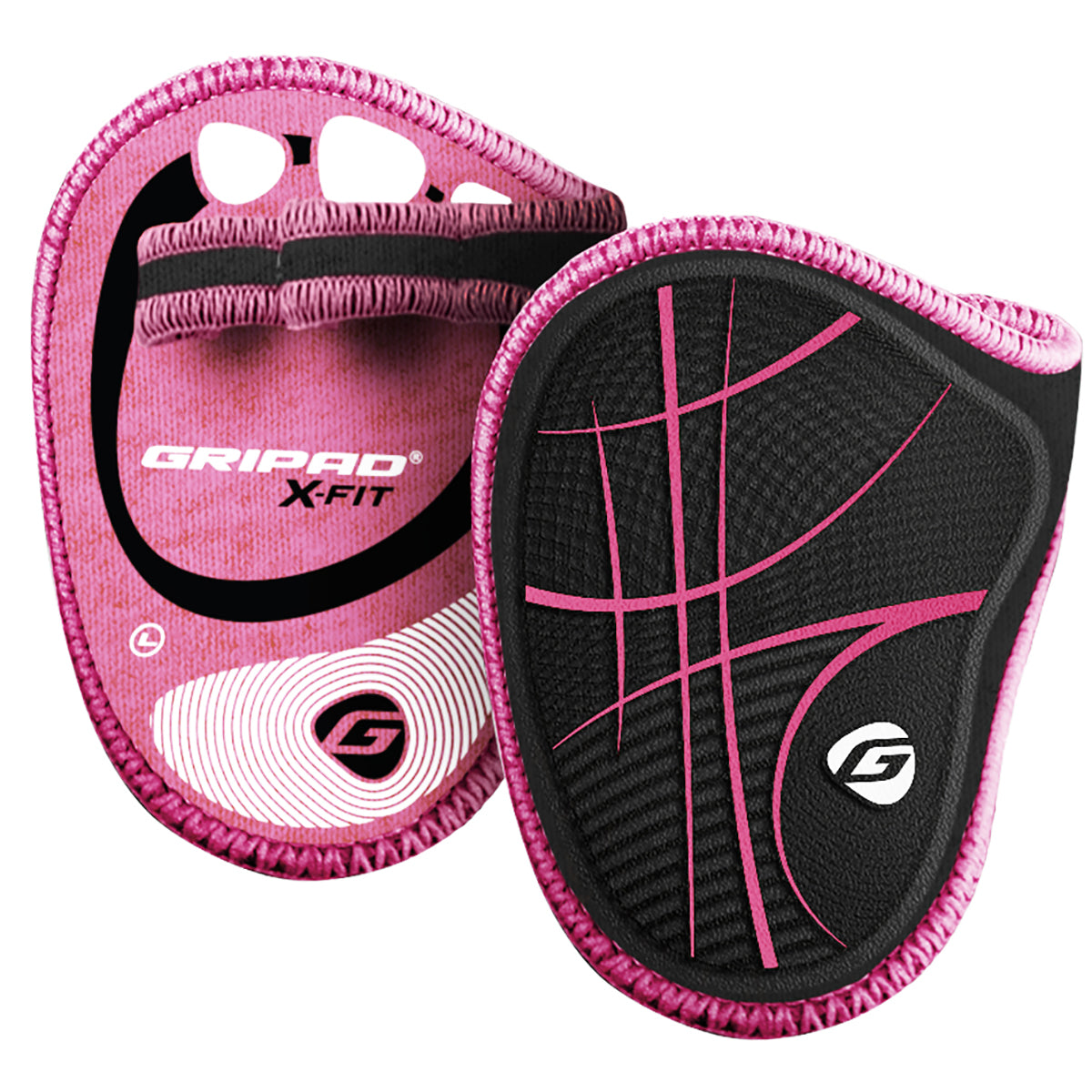 Gripad RX Crossfit Workout Weight Lifting Gloves - Pink