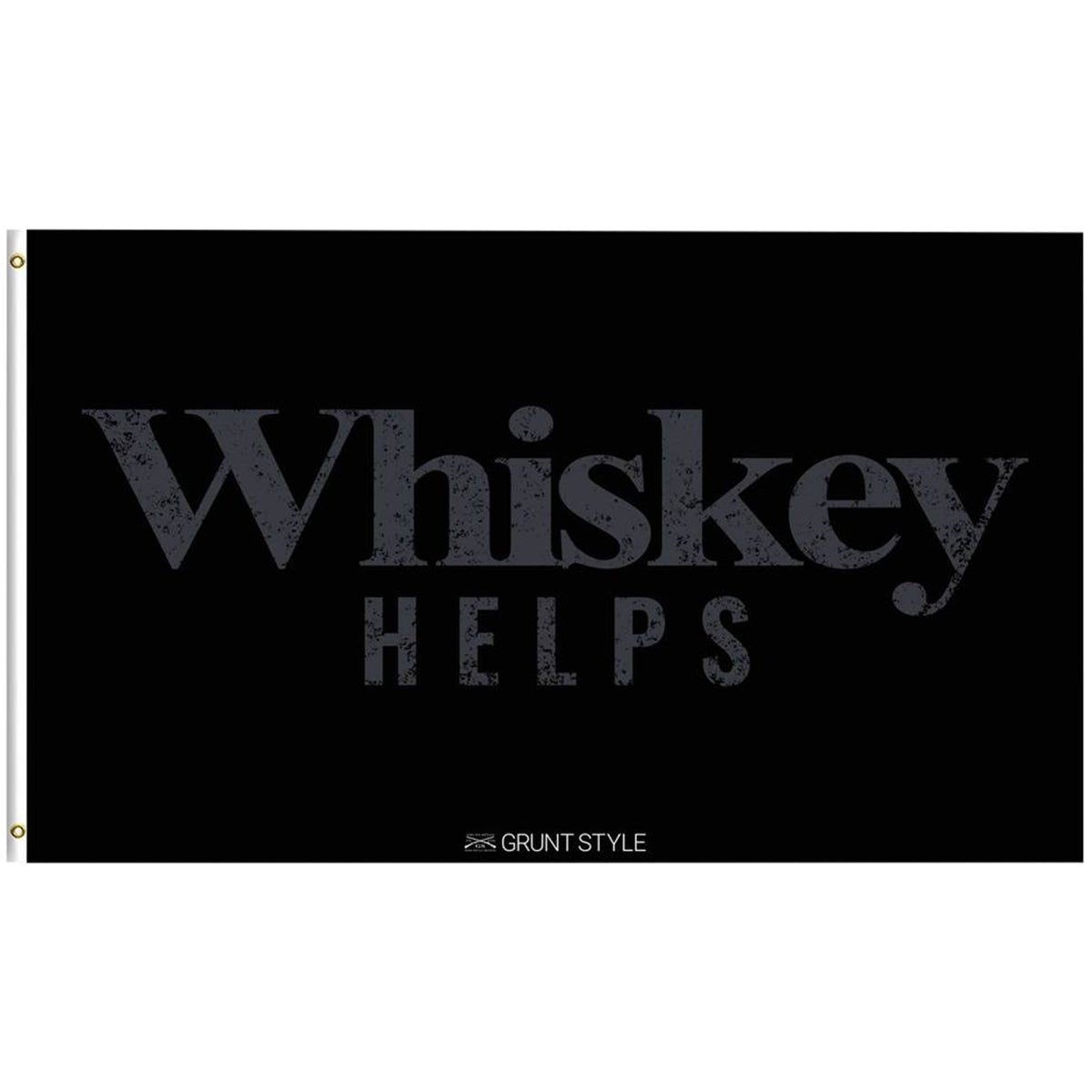 Grunt Style Whiskey Helps Flag - Black - Forza Sports