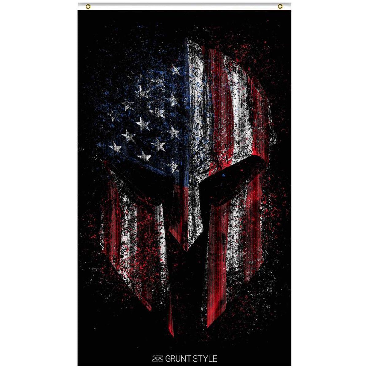 Grunt Style American Spartan 2.0 Flag - Black - Forza Sports