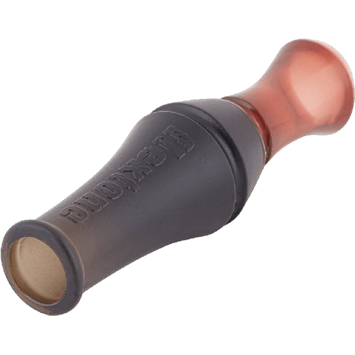 Hudsen wood duck game call on a white background