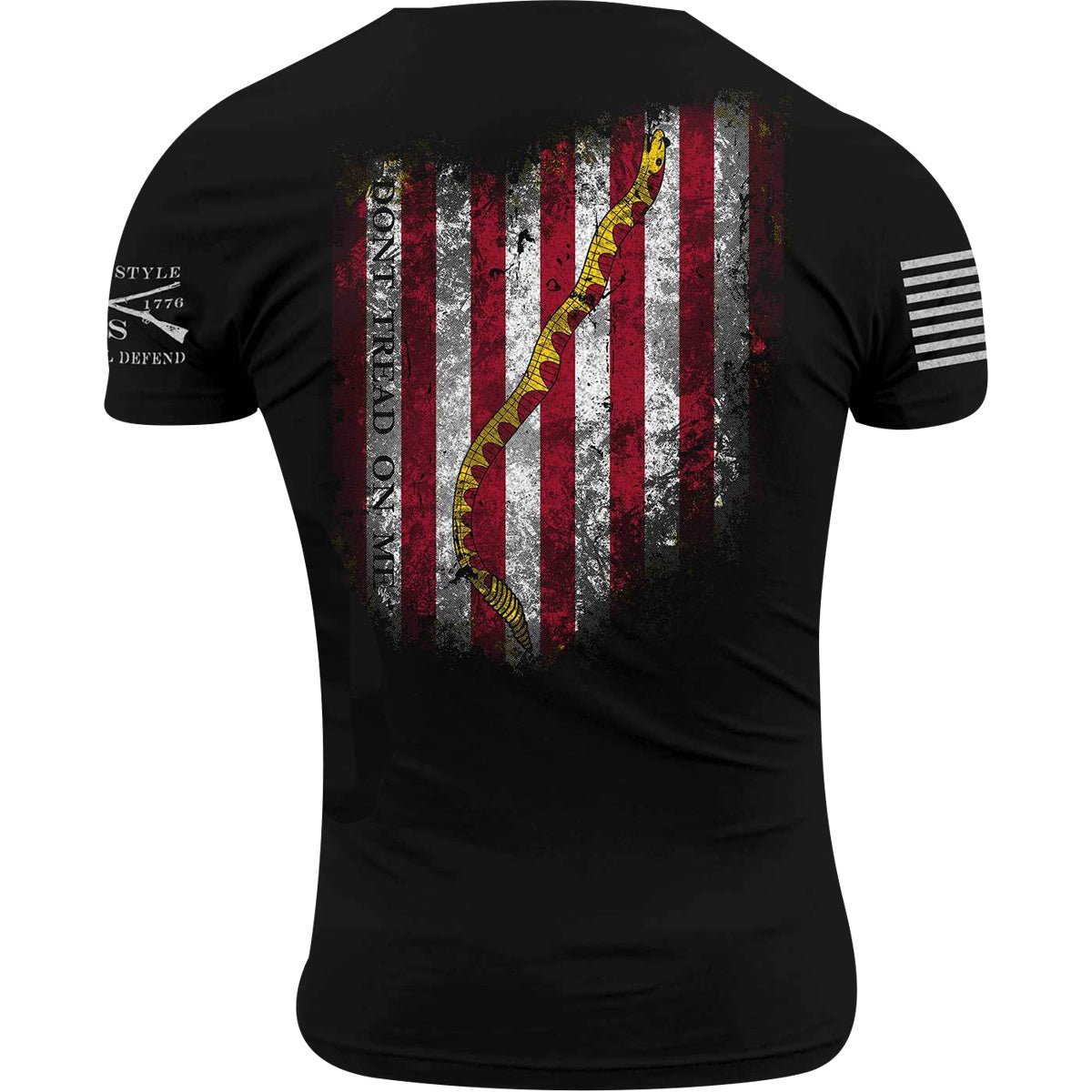 Grunt Style USN Navy Jack Flag T-Shirt - Black - Forza Sports