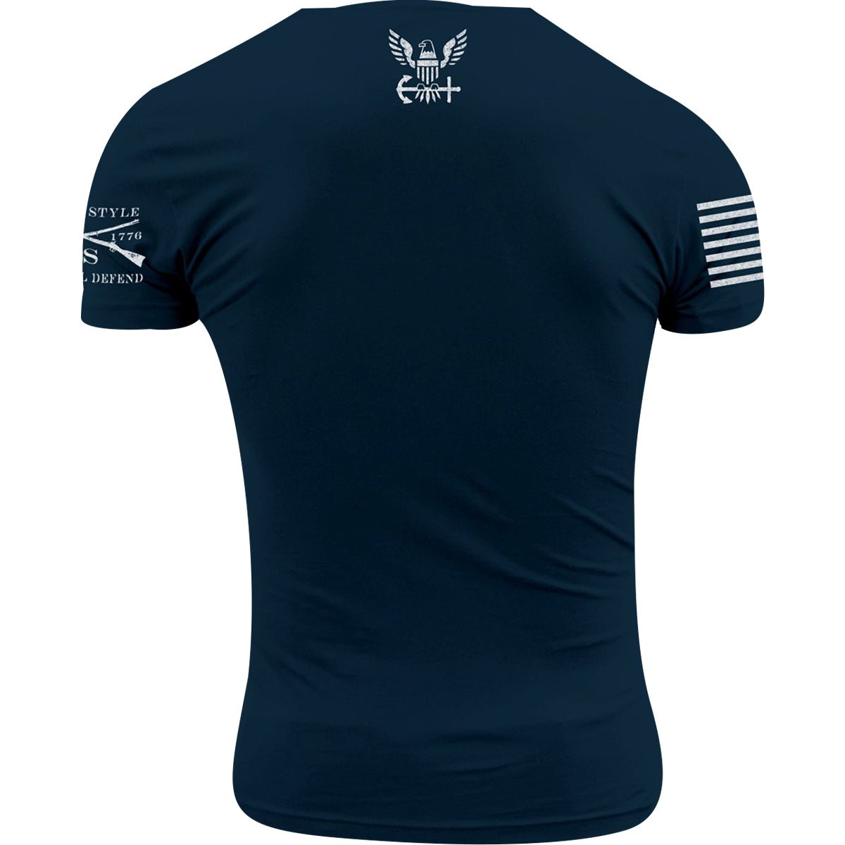 Grunt Style USN - Flying Eagle and Anchor T-Shirt - Navy - Forza Sports
