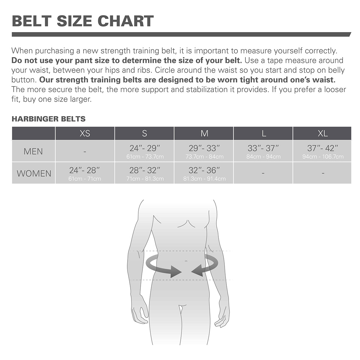 Harbinger 4.5" Unisex Foam Core Weight Lifting Belt - Flag - Forza Sports