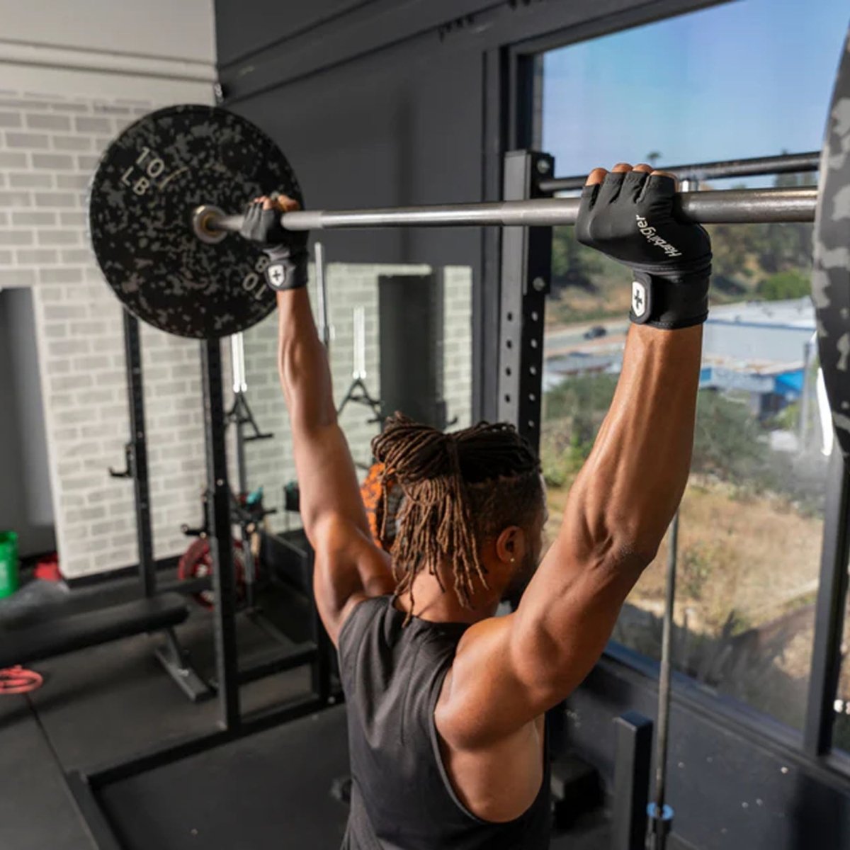 Harbinger Men's Pro Wrist Wrap Gloves 3.0 - Black - Forza Sports