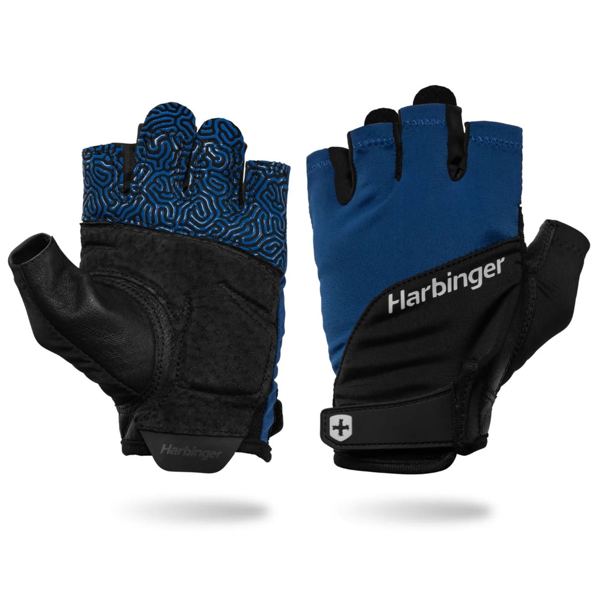 Harbinger Men's Training Grip Gloves 3.0 - Blue - Forza Sports