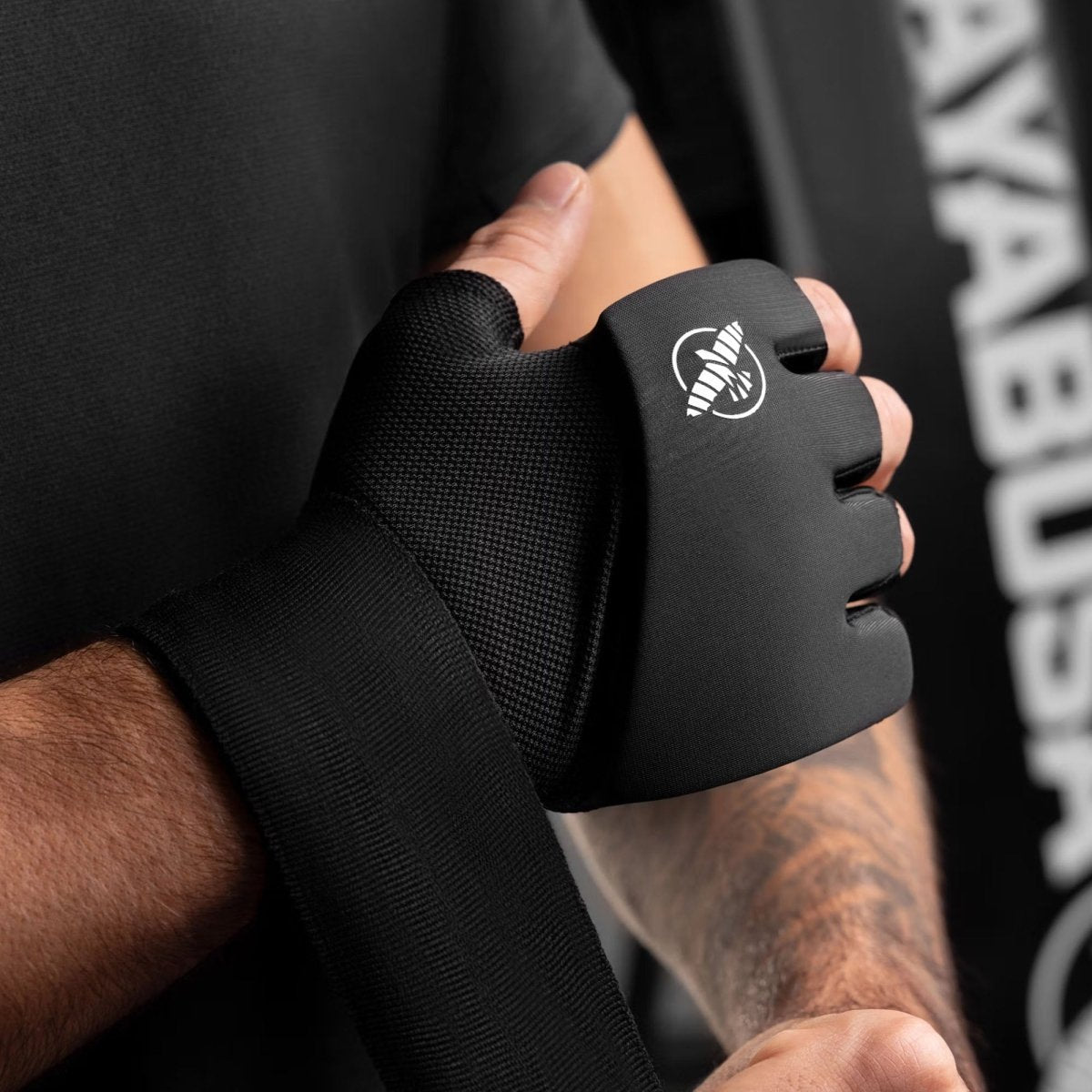 Hayabusa Elite Quick Wraps, Black - Forza Sports