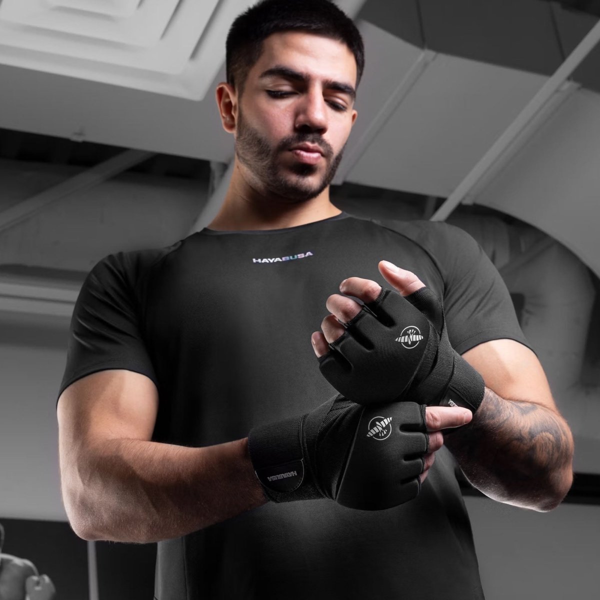 Hayabusa Elite Quick Wraps, Black - Forza Sports