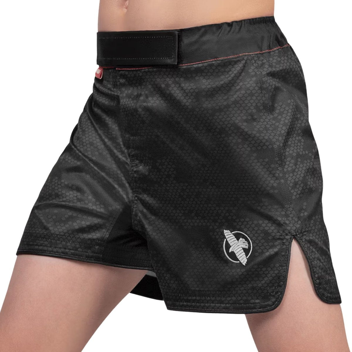 Hayabusa Hexagon Youth Fight Shorts, Black - Forza Sports