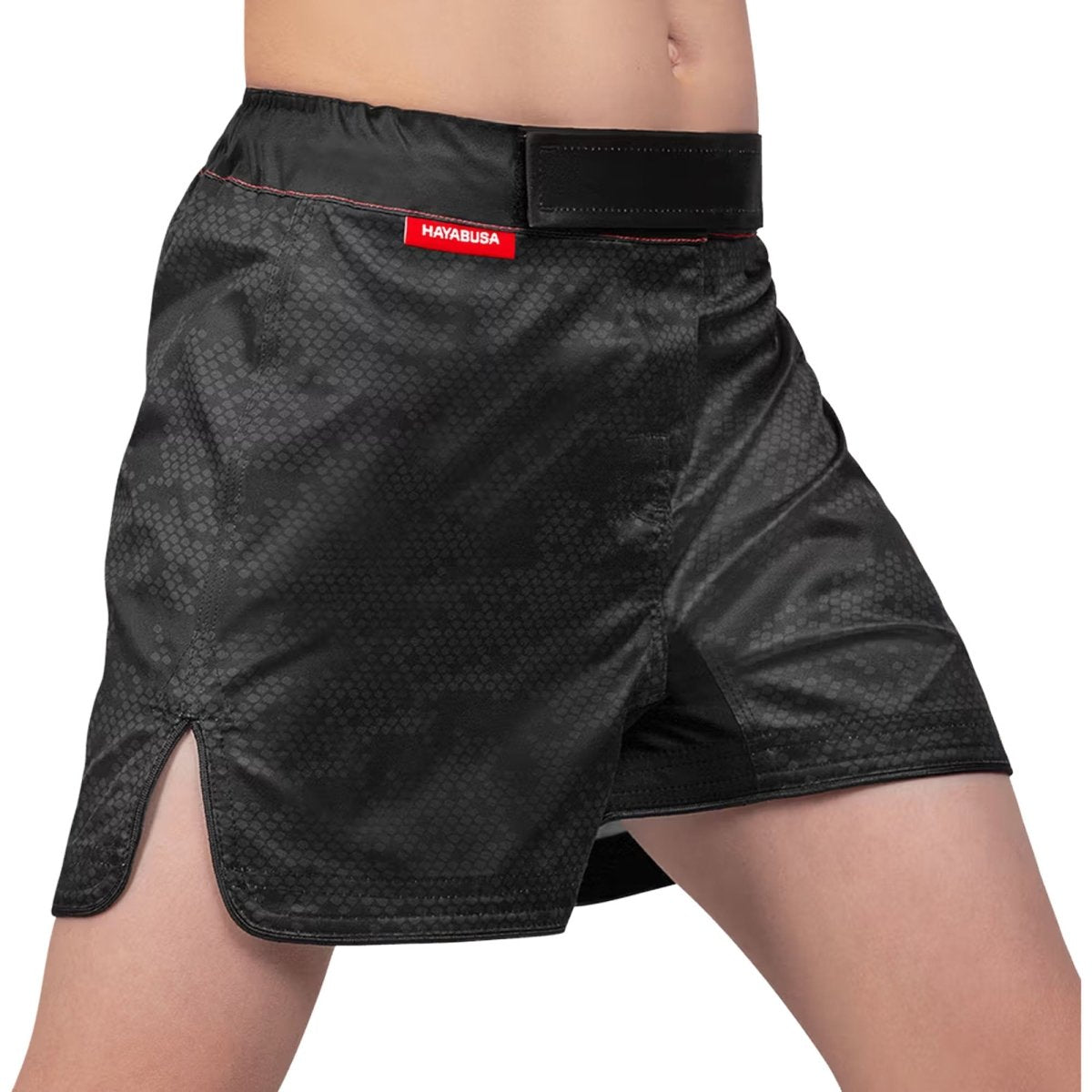 Hayabusa Hexagon Youth Fight Shorts, Black - Forza Sports