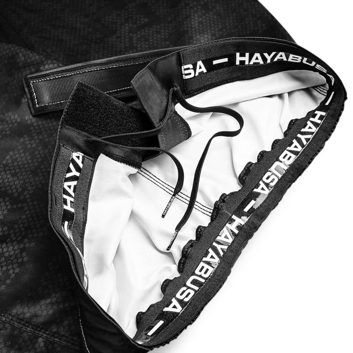 Hayabusa Hexagon Youth Fight Shorts, Black - Forza Sports