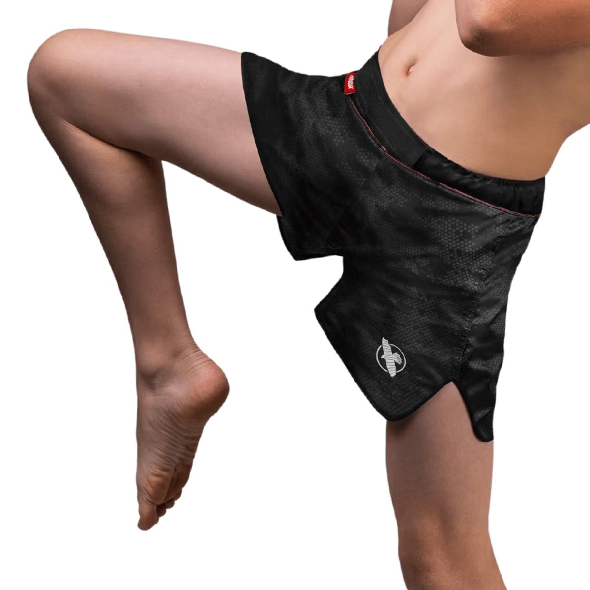 Hayabusa Hexagon Youth Fight Shorts, Black - Forza Sports