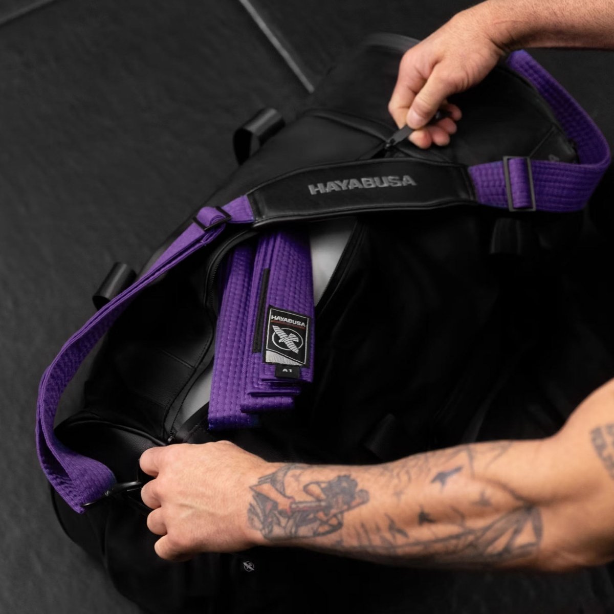 Hayabusa Jiu - Jitsu Ranked Duffle Strap - Forza Sports