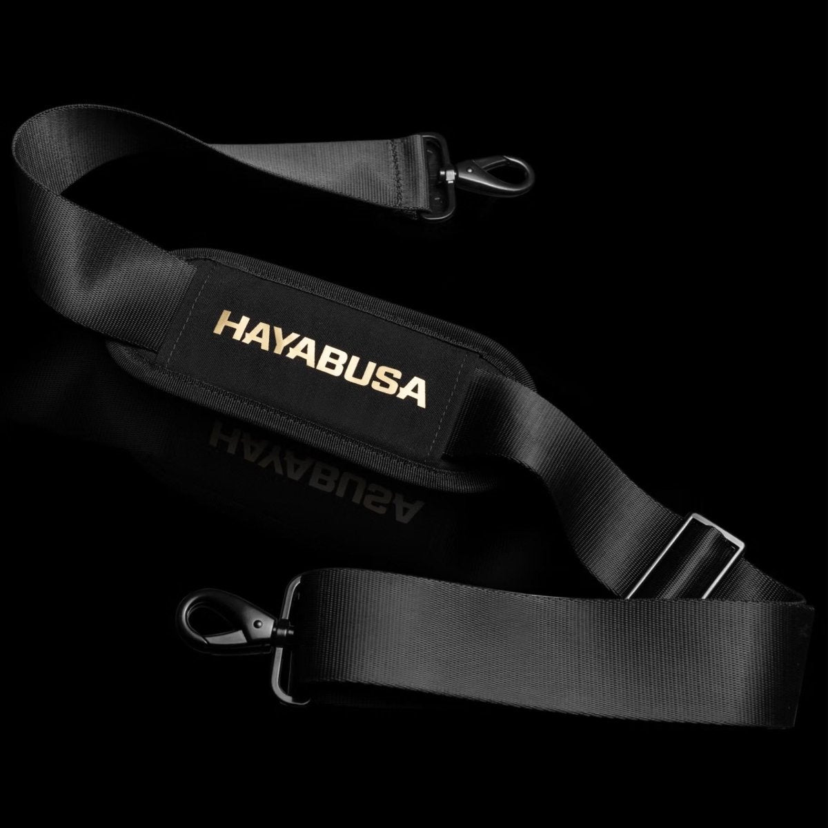 Hayabusa Mayweather Mesh Gym Bag, Black/Gold, One Size - Forza Sports