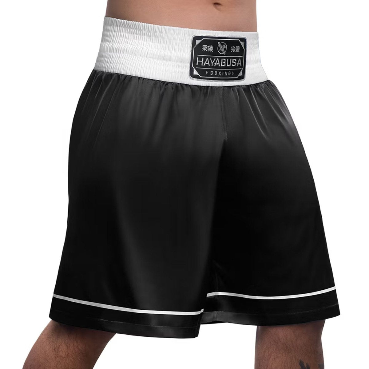Hayabusa Pro Boxing Shorts, Black - Forza Sports