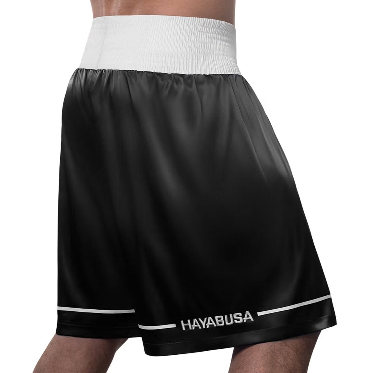 Hayabusa Pro Boxing Shorts, Black - Forza Sports