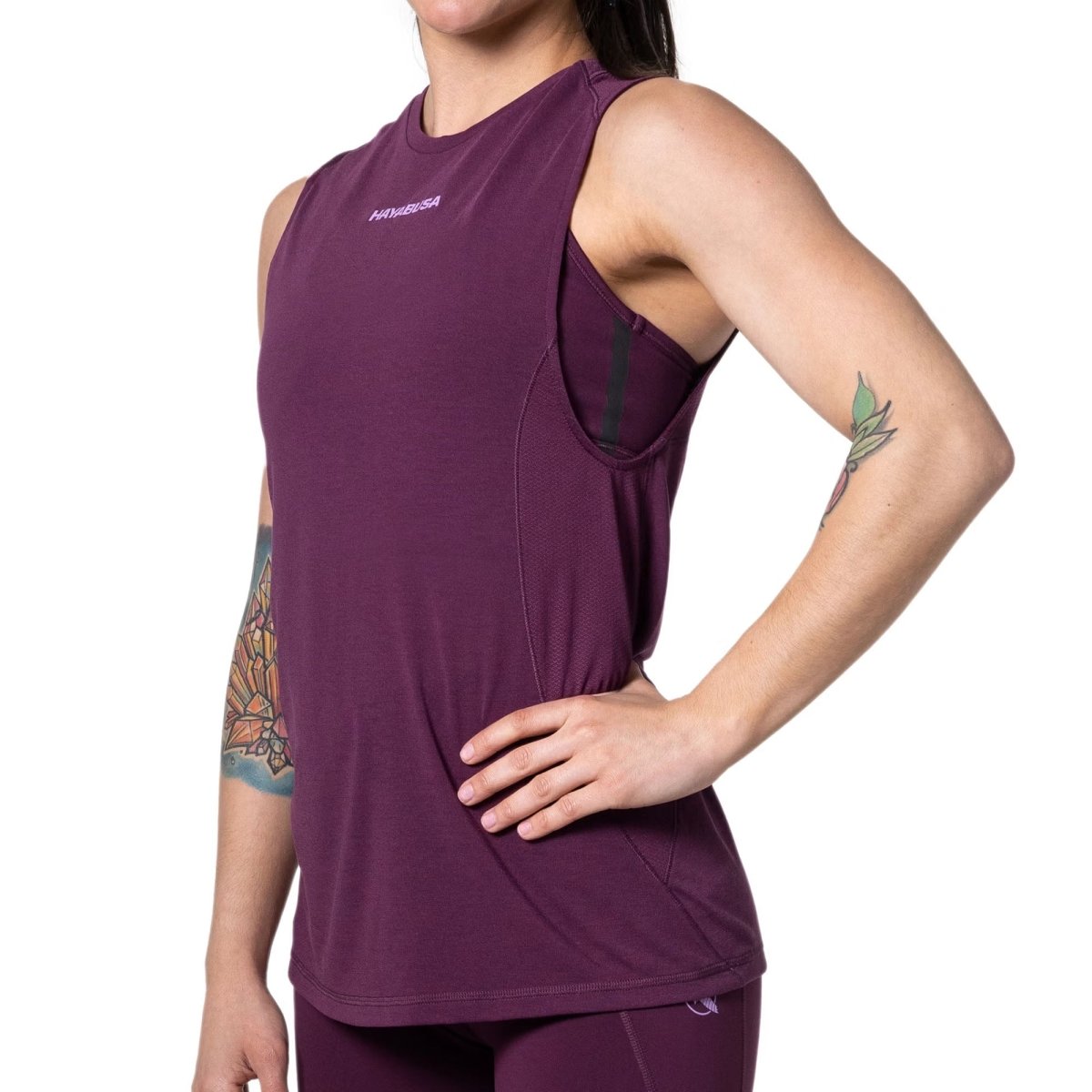 Hayabusa Women’s Lightweight Tank Top, Wine - Forza Sports