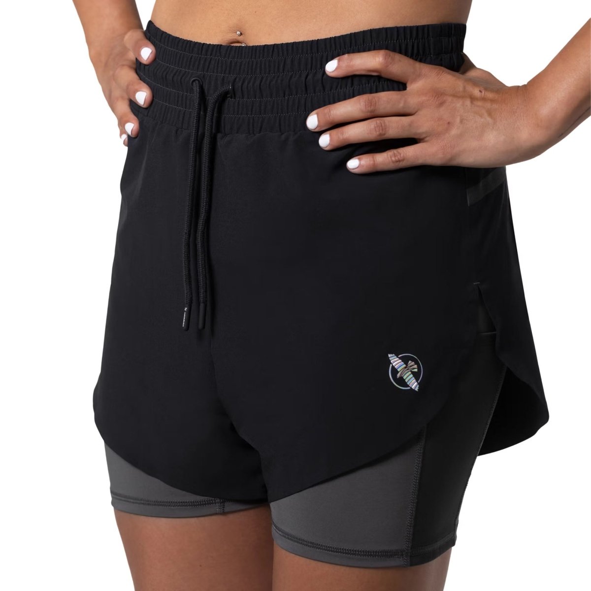 Hayabusa Women’s Mid Rise Layered Shorts - Forza Sports